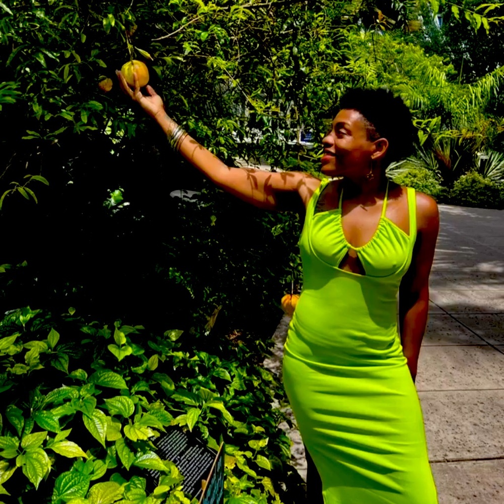 Electric Green Maxi Dress